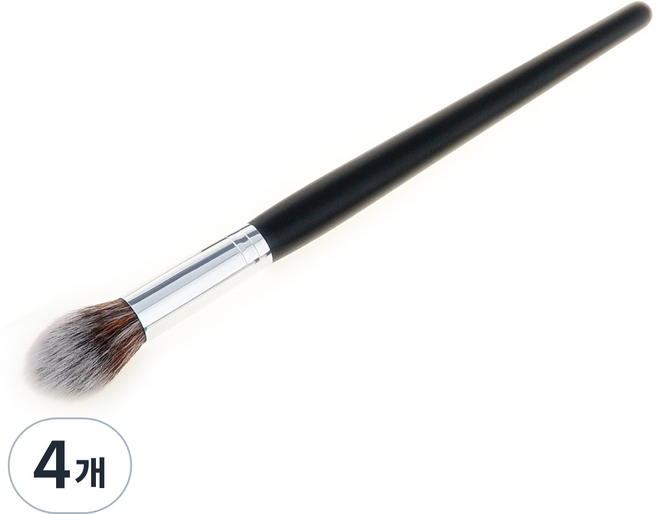 블링앤수 메이크업 파우더 브러쉬 BRISH10204, 브라운, 4개