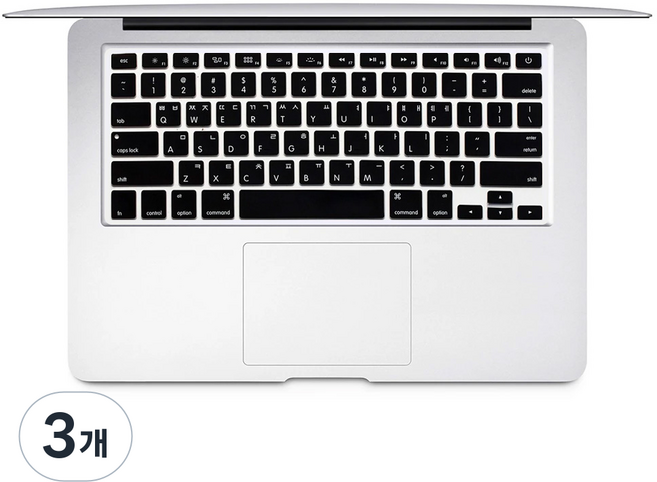 2024年 MacBook Pro 14 M4 彩色鍵盤膜 A3112, 黑色, 3個