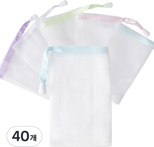 코멧 4겹 비누 거품망, 40개