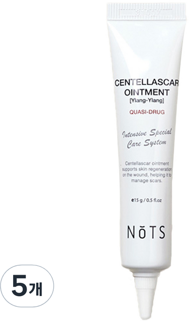 낫츠 센텔라스카 연고 일랑일랑, 5개, 15ml