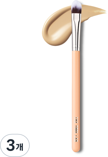 더툴랩 피니쉬 컨실러 브러쉬 215, 혼합색상, 3개