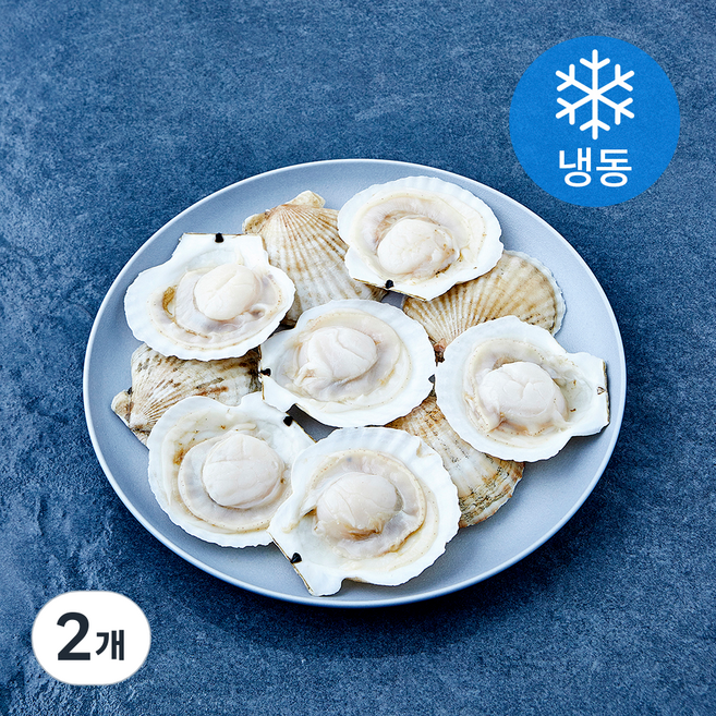 The더착한 반가리비 (냉동), 2개, 720g(16미)