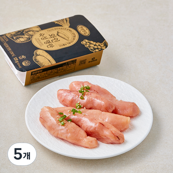 한성젓갈 와인 숙성 명란, 120g, 5개