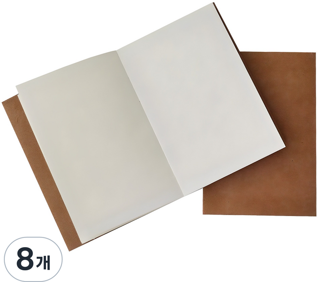 하늬통상 드로잉북 백지 100g 126매, A5, 8개