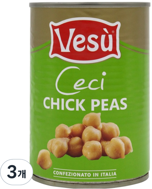 베수 칙피, 400g, 3개