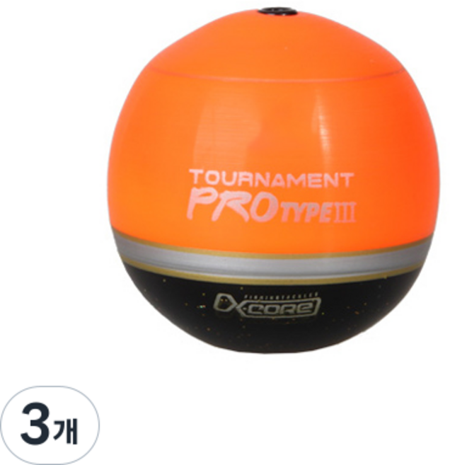 X-CORE Tournament Pro 中通海釣浮標 1號 TP-03, 混合色, 3個