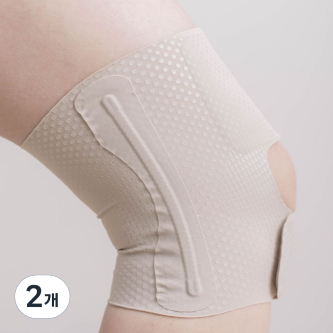 컴피닛 프리미엄 무릎보호대, 스킨, 2개