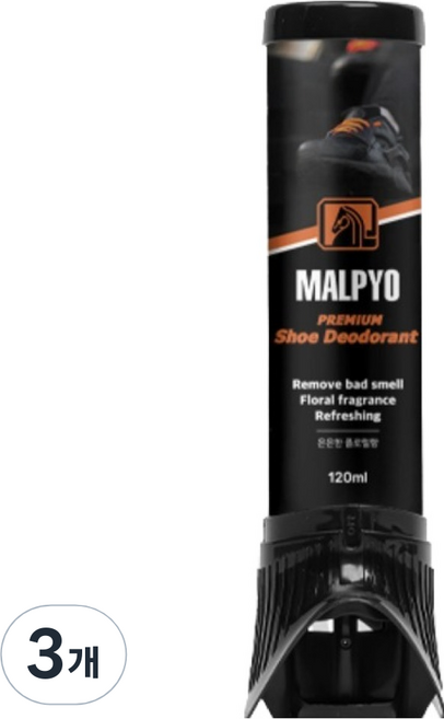 말표 프리미엄 신발탈취제, 120ml, 3개