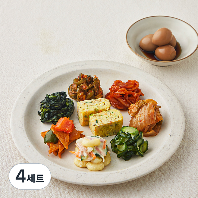 정미경키친 여름 반찬 베스트 9종 세트 320g, 4세트