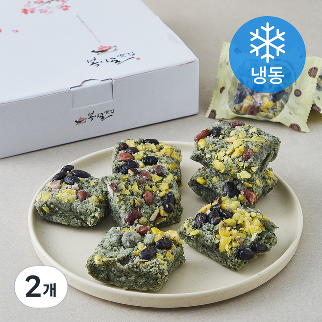 수라당 쑥 버무리 설기 (냉동), 50g, 12개입, 2개