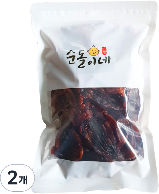 순돌이네 까망 숏다리, 2개, 300g
