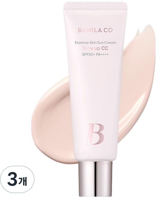 바닐라코 에센스 스킨 톤업 씨씨 선크림 SPF50+ PA++++, 3개, 50ml