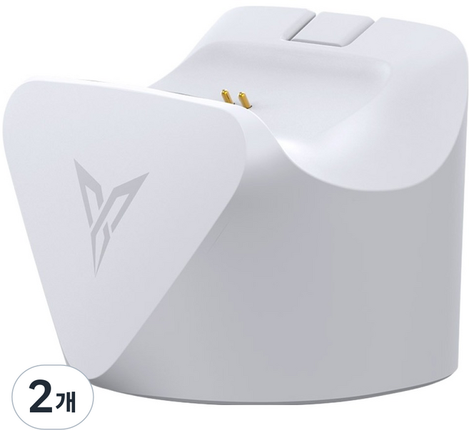 플라이디지 조이트론 다이어울프4 전용 컨트롤러 차징독2 무선충전 거치대, 화이트, 2개, Charging Dock 2