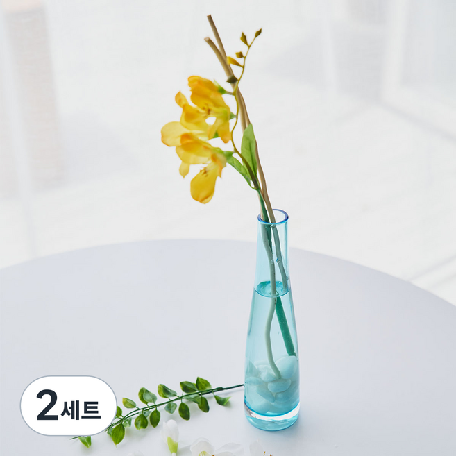 아스파시아 하와이 해변 알로하꽃 디퓨저 세트 옐로우, 2개, 런드리 코튼, 100ml