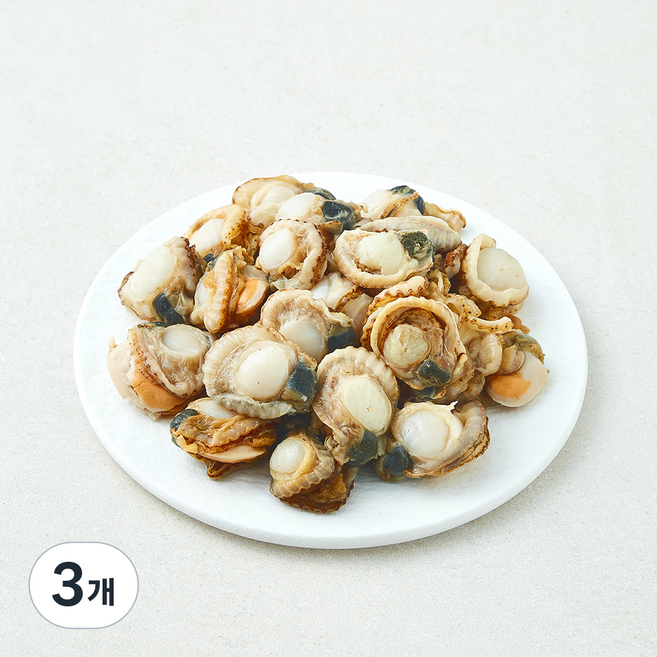 바다림 국내산 데친 홍가리비살 (냉장), 3개, 250g
