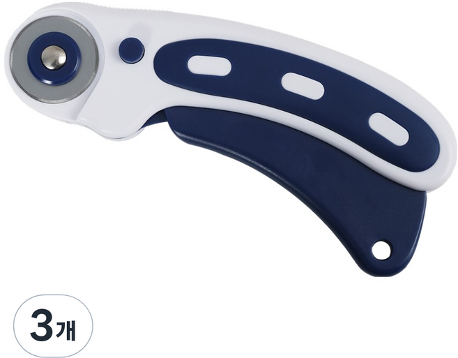 카피어랜드 칼날회전식 롤러 재단기 RC-628, 3개, 혼합색상