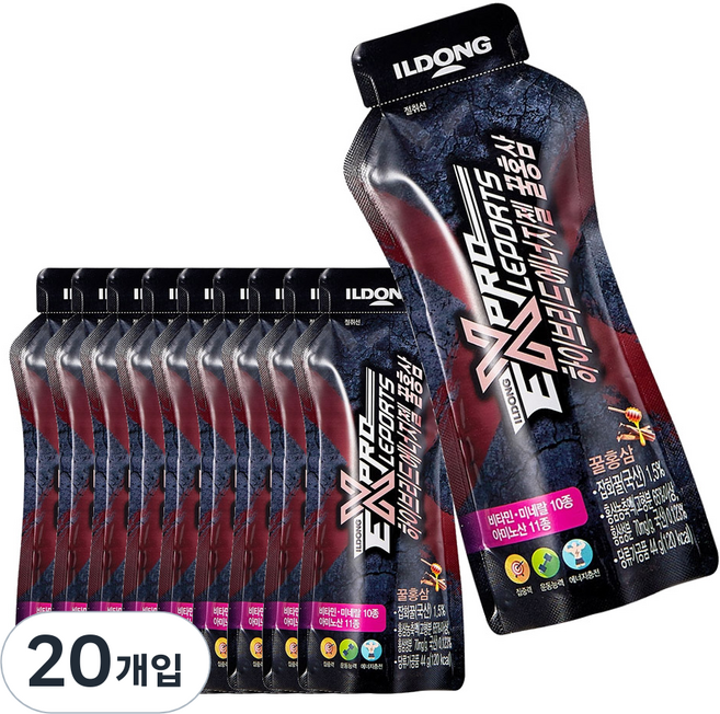 하이브리드에너지젤 꿀홍삼, 44g, 20개