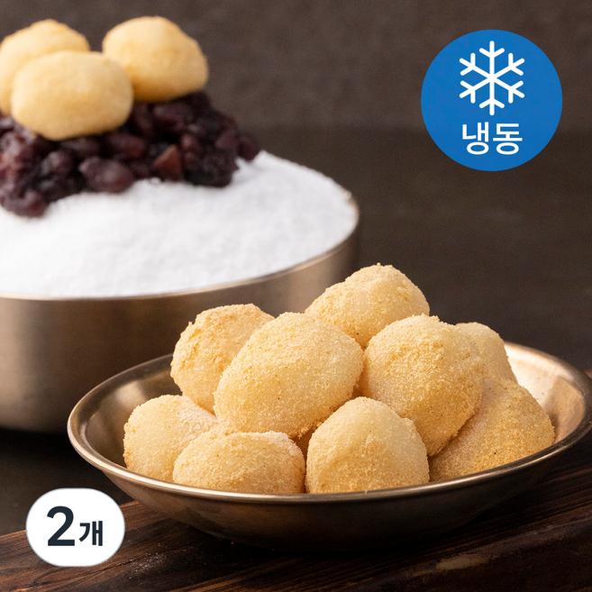 한입빙수인절미 (냉동), 800g, 1개입, 2개