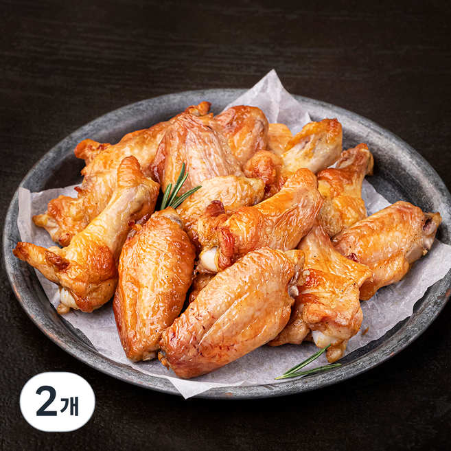 한강식품 에어프라이어 윙봉콤보 치킨 (냉장), 500g, 2개