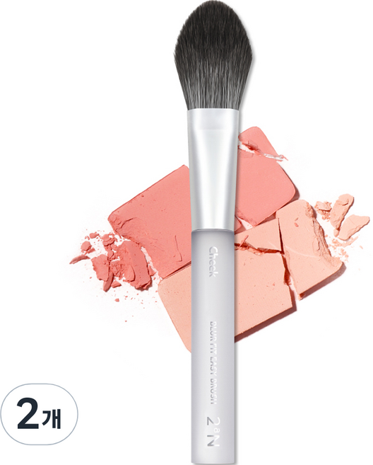 투에이엔 블러 핏 이지 브러쉬 치크 20g, 2개, 혼합색상