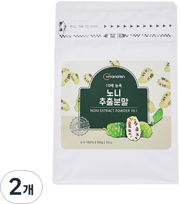 비타나린 10배 농축 노니 추출분말, 300g, 2개