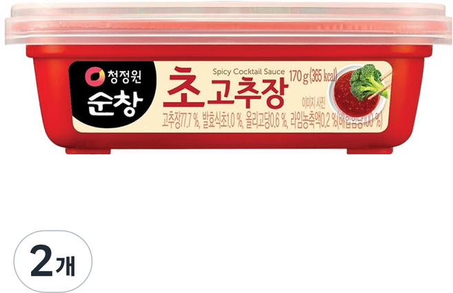 청정원순창 초고추장, 2개, 170g