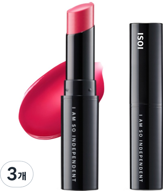 아이소이 립 트리트먼트 밤, 베리로즈, 5g, 3개