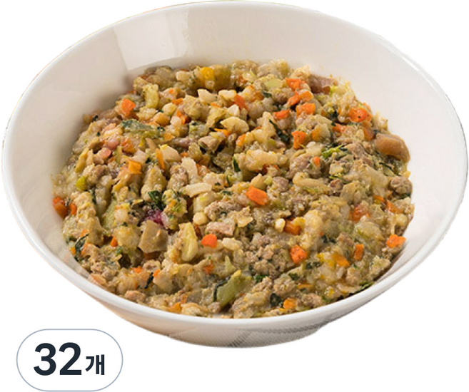 하이독 강아지 케어브이 냉동 사료, 다베트, 50g, 32개