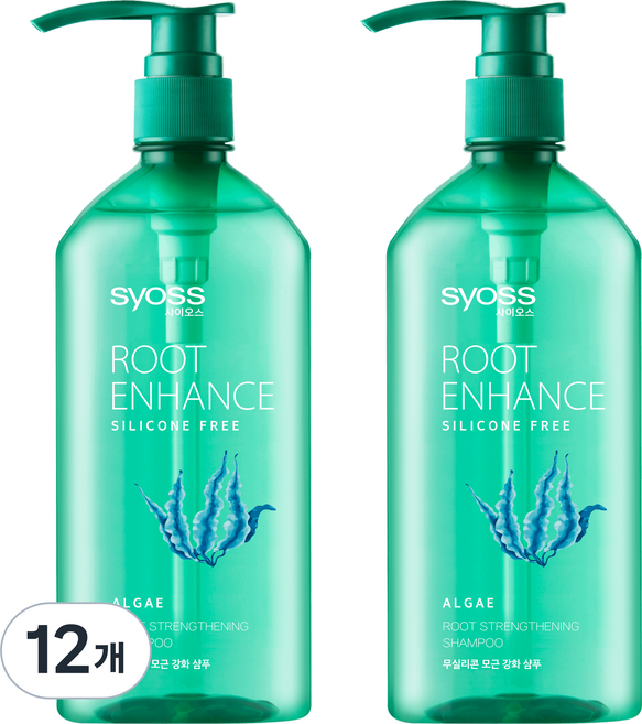 사이오스 루트 인핸스 샴푸 깨끗한 향, 680ml, 12개