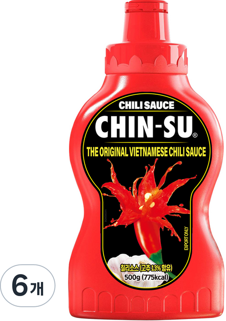 친수 칠리소스, 500g, 6개