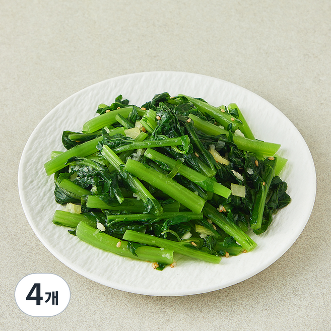 집반찬연구소 열무무침, 90g, 4개