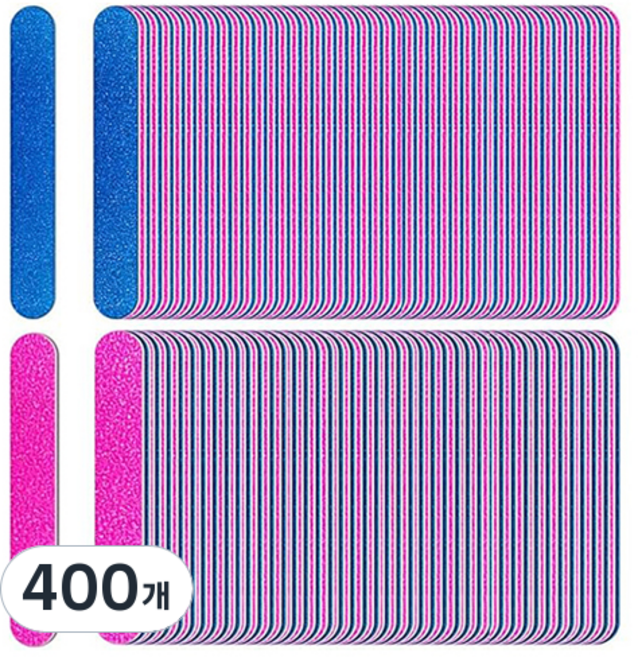 OON 대용량 우드 파일 8.5cm, 400개, 혼합색상