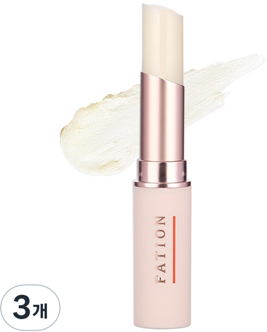 파티온 액티브 핏 모이스처 립밤, 01 케어밤, 3개, 4.5g