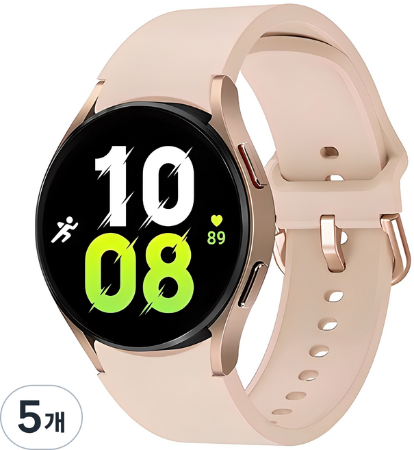 림스테일 갤럭시워치 실리스 스트랩 밴드, 베이비핑크, 5개