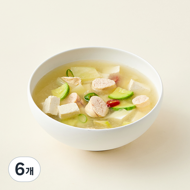 압구정 예향 명란맑은국, 650g, 6개