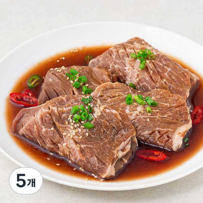 곰곰 양념 부채살 구이용, 400g, 5개