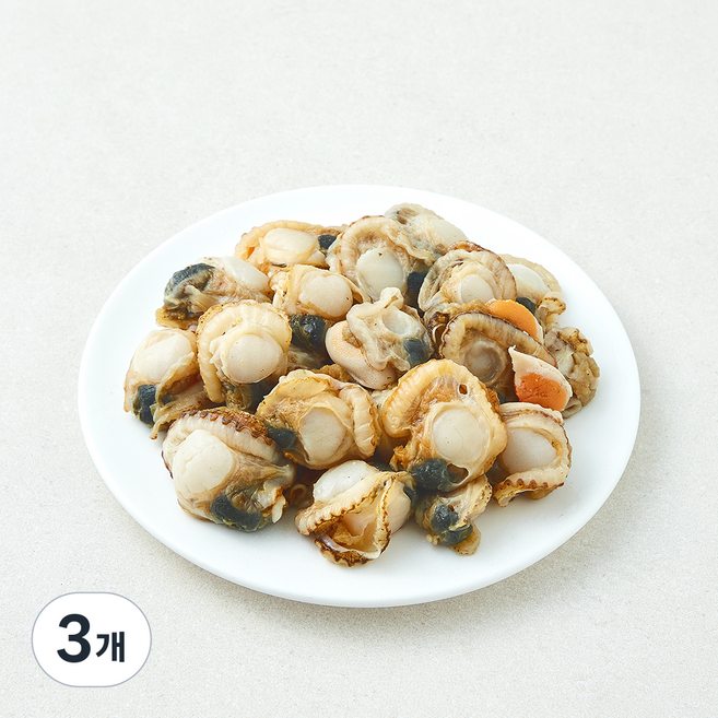 바다림 국내산 데친 홍가리비살 (냉장), 3개, 180g