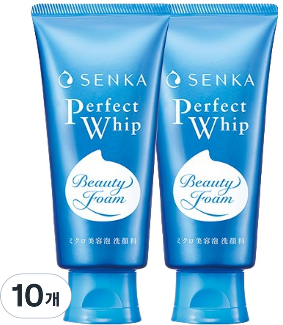센카 퍼펙트 휩 페이셜 워시 FA 클렌징폼, 120g, 10개