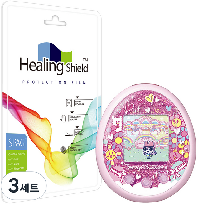 힐링쉴드 다마고치 썸 슈페리어 저반사 액정보호필름 2p 세트, 3세트