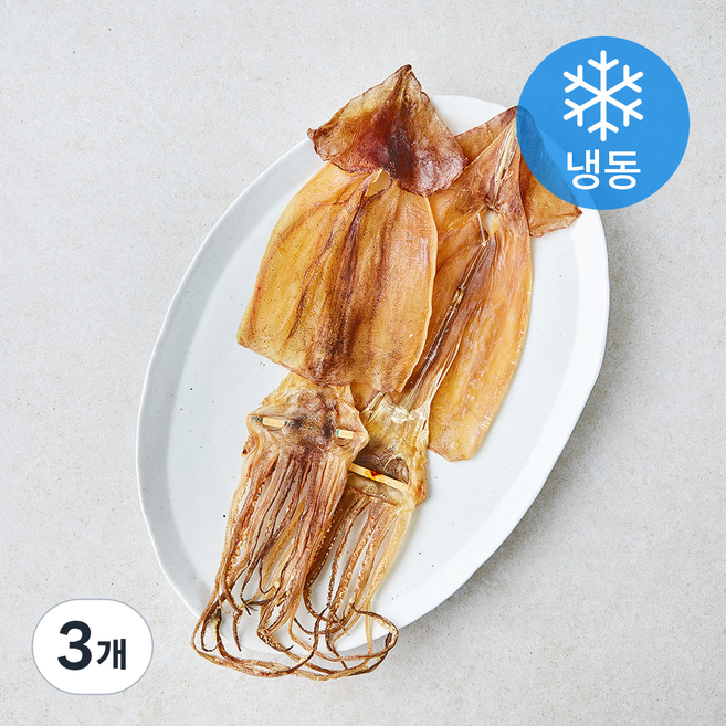 삼천포 상회 마른오징어 2마리 (냉동), 3개, 100g