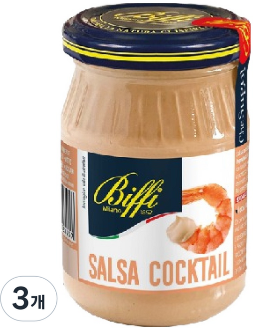 Biffi 雞尾酒醬, 180g, 3個