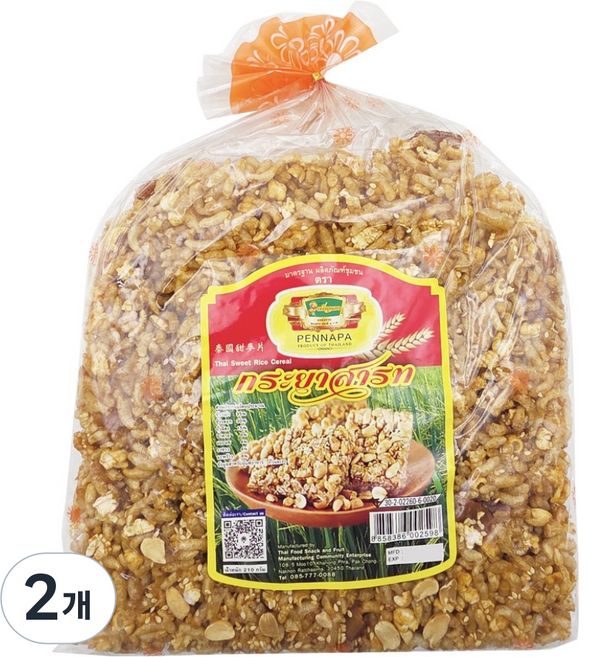 Pannapa 泰式甜米香, 210g, 2個