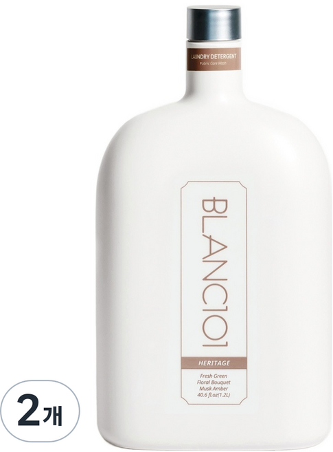 블랑101 세탁세제 헤리티지 본품, 1.2L, 2개