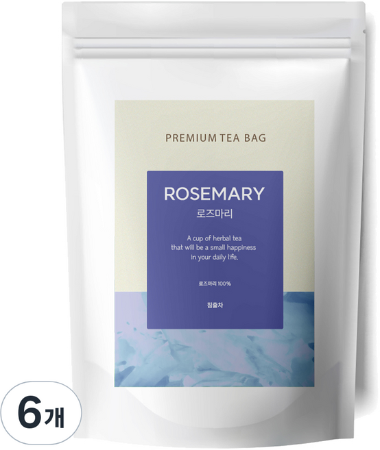 유리아 로즈마리 삼각티백, 6개, 30개입, 1.2g