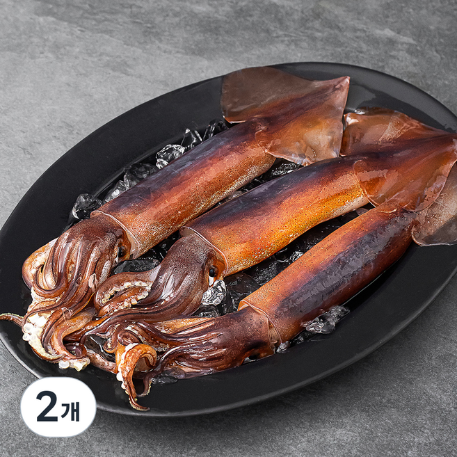 산지직송 바다림 생물 오징어, 750g(3미), 2개