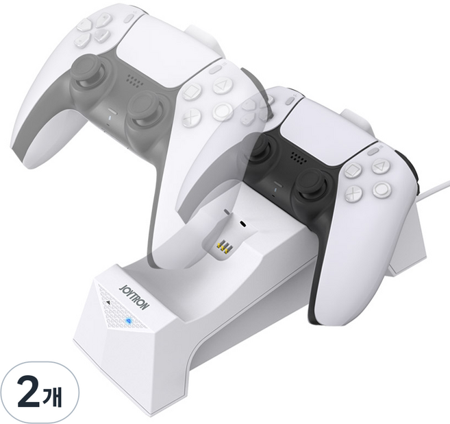 조이트론 PS5 듀얼센스 듀얼 차저 충전거치대, JTP5-101, 2개