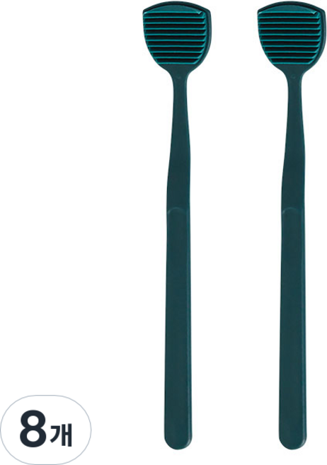 생활도감 10중 스크래퍼 혀클리너 그린, 8개