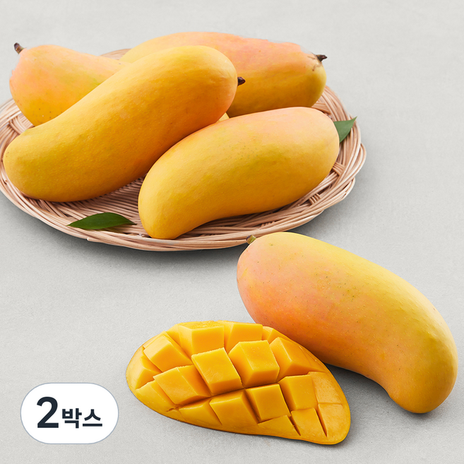 이웃마을 태국 마하차녹 망고, 2.4kg(6~7입), 2박스