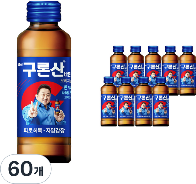 영진구론산 바몬드 오리지날 피로회복제, 150ml, 60개