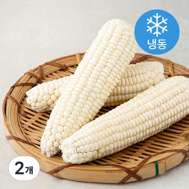 네이처원 찰옥수수 (냉동), 2개, 350g 이상